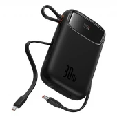 پاور بانک فست شارژ باسئوس QPow2 P1005500 QC3.0 PD 30W ظرفیت 20000 میلی آمپر ساعت