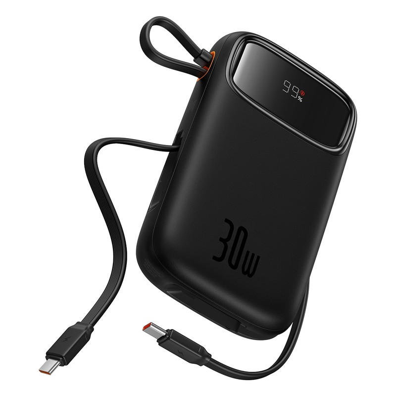 پاور بانک فست شارژ باسئوس QPow2 P1005500 QC3.0 PD 30W ظرفیت 20000 میلی آمپر ساعت