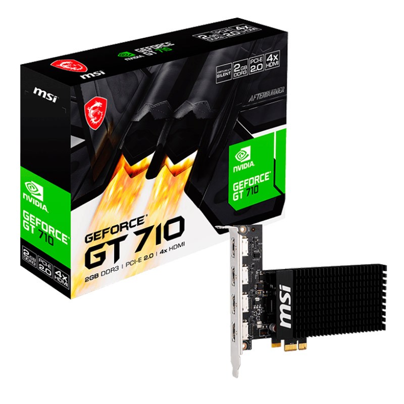 کارت گرافیک MSI GT 710 2GD3H 2GB DDR3