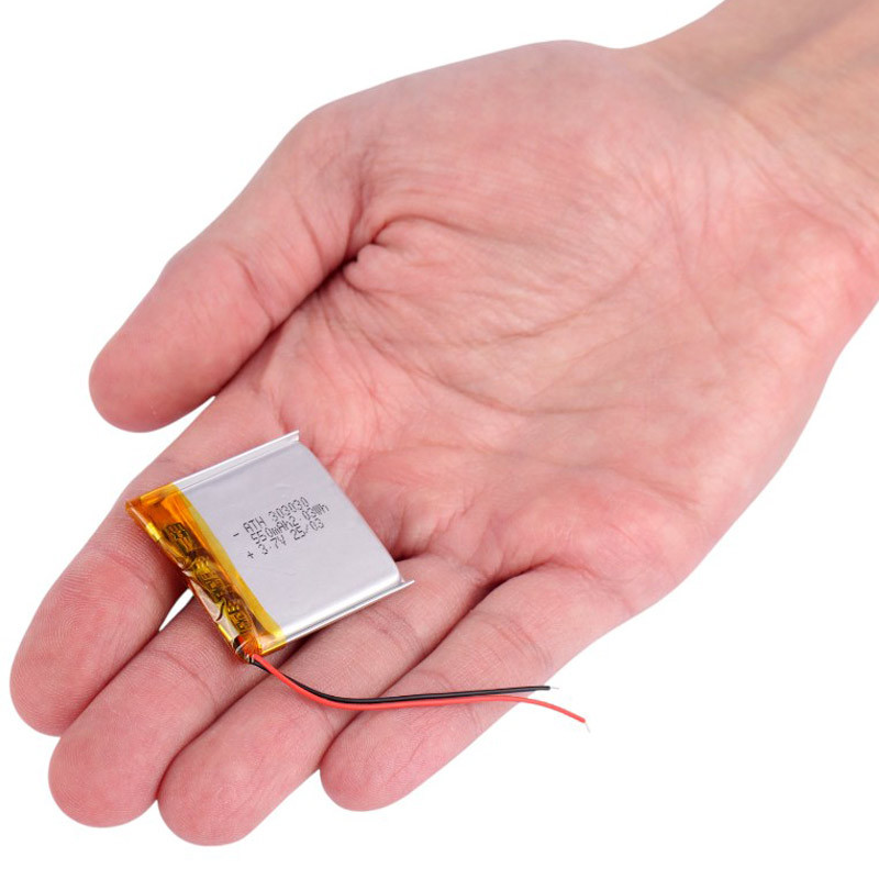 باتری لیتیوم 550mAh 30*30*2mm 303030