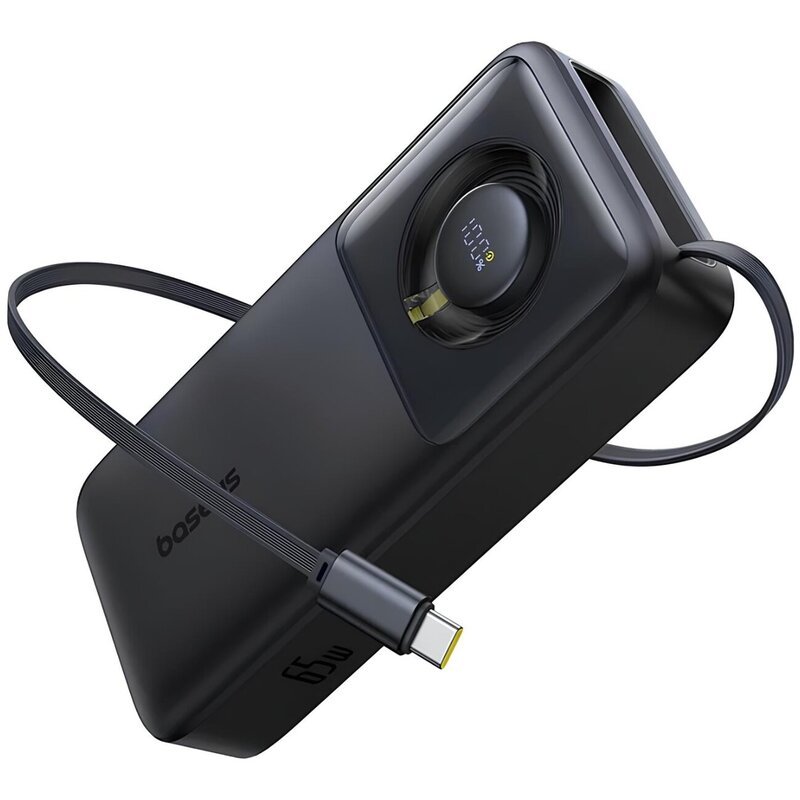پاور بانک فست شارژ باسئوس Baseus Free2pull P10073700123 PD 65W ظرفیت 20000 میلی آمپر ساعت