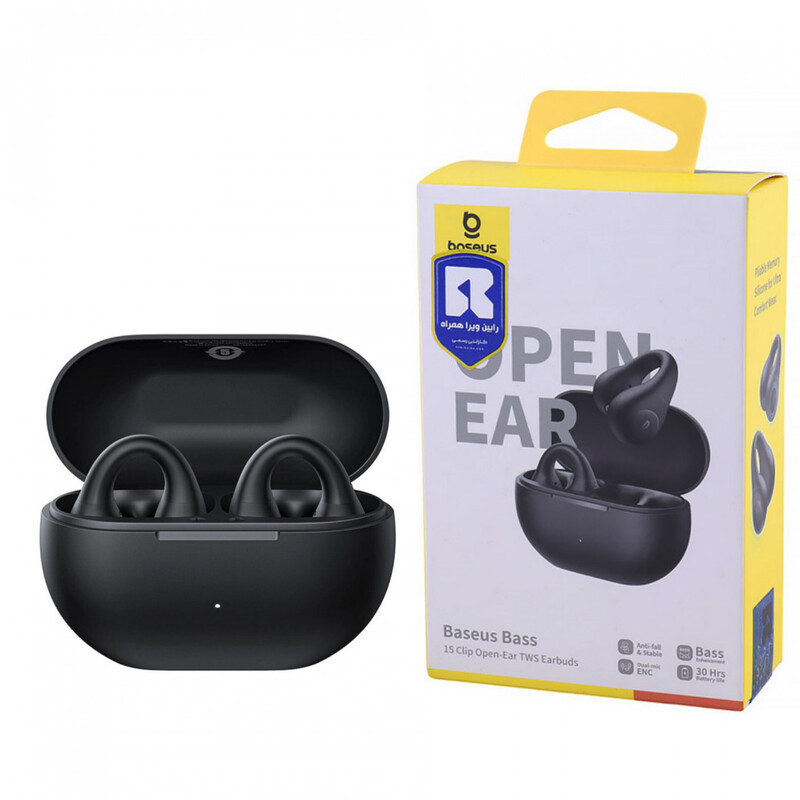 هندزفری بلوتوثی باسئوس Baseus Bass 15clip open A00079500113