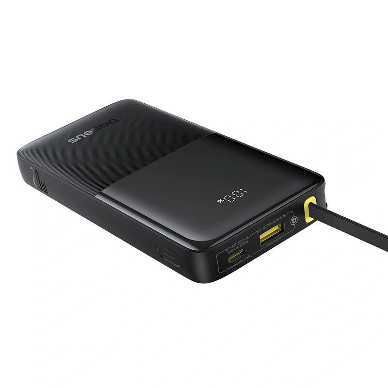 پاور بانک فست شارژ باسئوس Baseus Bipow 2 P10077101113 PD 20W ظرفیت 10000 میلی آمپر ساعت