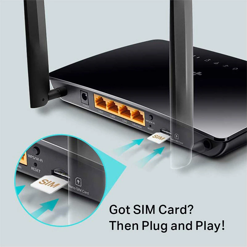 مودم روتر سیمکارتی 4G LTE تی پی لینک Archer MR202