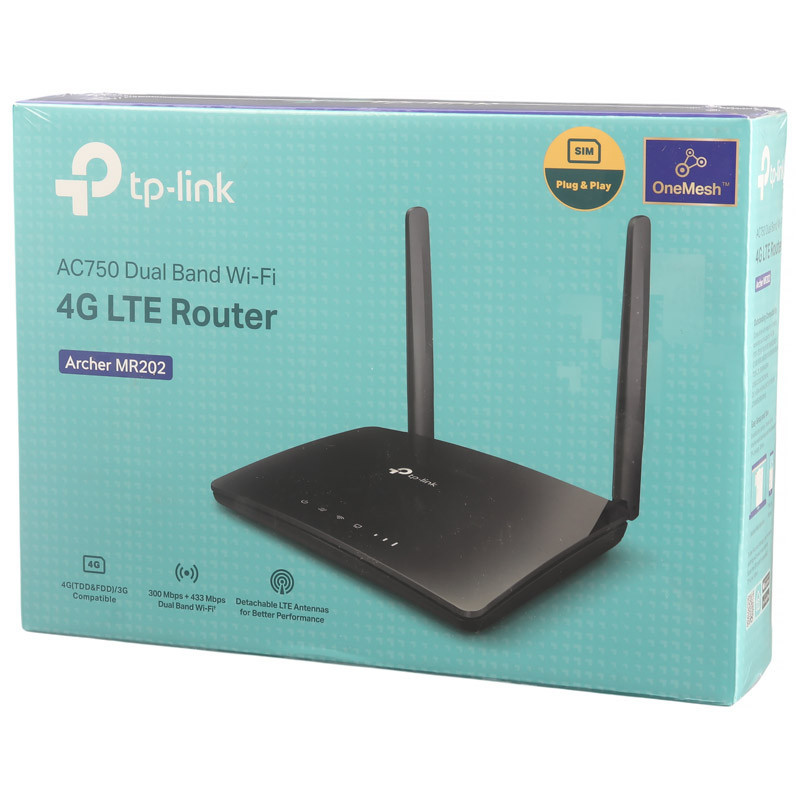 مودم روتر سیمکارتی 4G LTE تی پی لینک Archer MR202