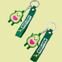 جاکلیدی سیلیکونی طرح آواکادو