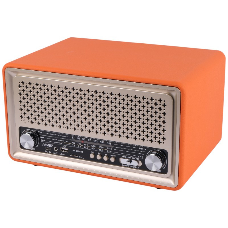 رادیو اسپیکر بلوتوثی رم و فلش خور NNS NS-6690BT