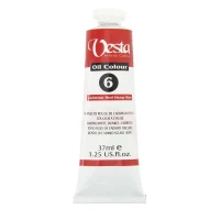 رنگ روغن وستا Cadmium Red Deep Hue 6 حجم 37 میلی لیتر