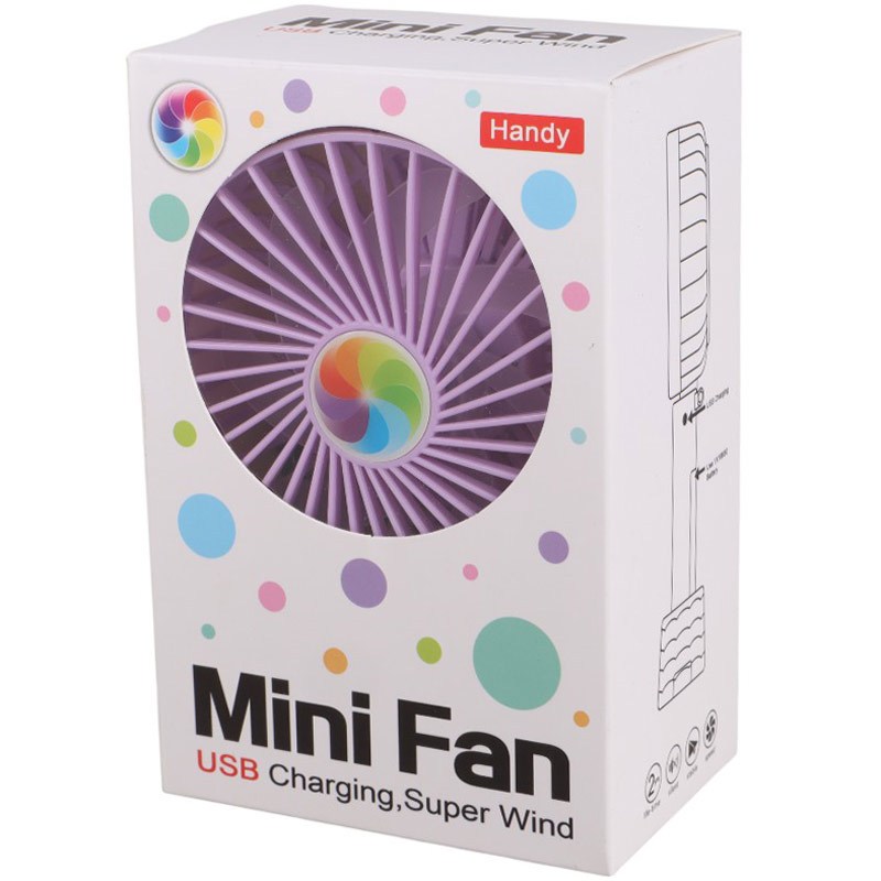 پنکه رومیزی شارژی هندی Mini Fan 2628