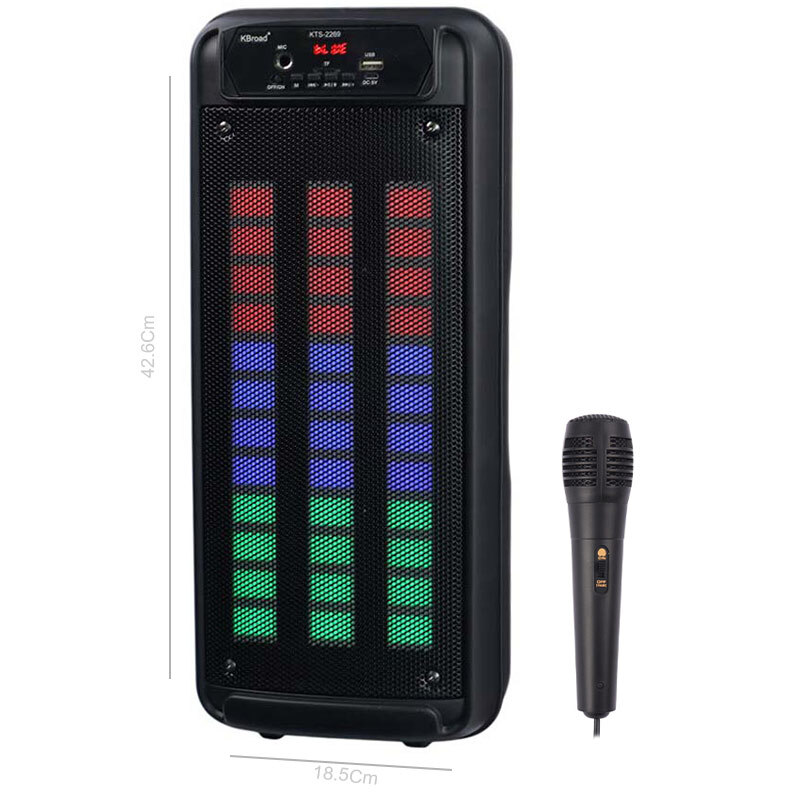 اسپیکر بلوتوثی کی برود KTS-2269 + میکروفون