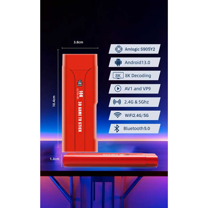 کنسول بازی گیم استیک Game TV Stick G1 10K 16GB Dual