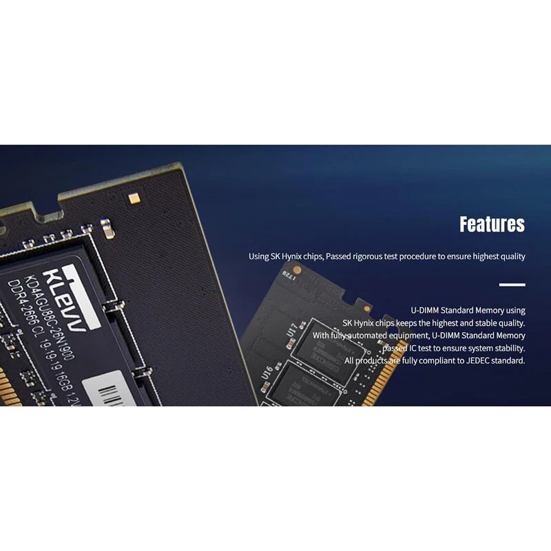 رم کامپیوتر Klevv DDR4 16GB 2666MHz CL16