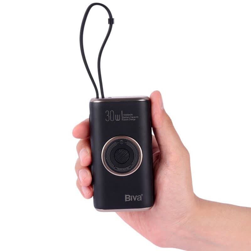 پاور بانک فست شارژ بیوا BP-027 PD 30W ظرفیت 10000 میلی آمپر ساعت