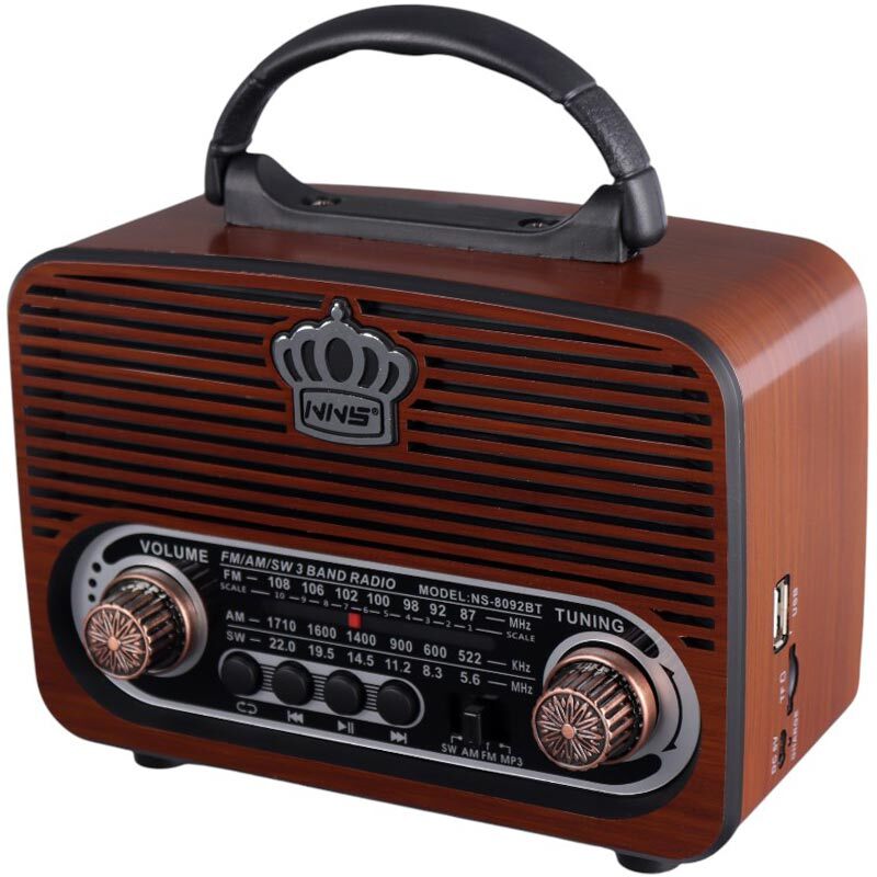 رادیو اسپیکر بلوتوثی رم و فلش خور NNS NS-8092BT