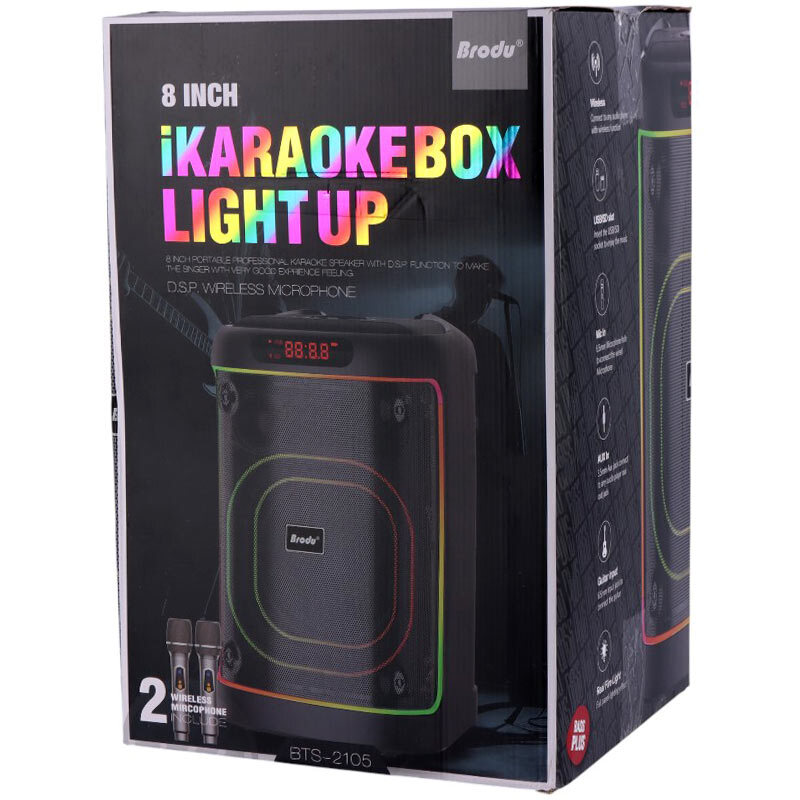اسپیکر بلوتوثی برودو BTS-2105 + میکروفون