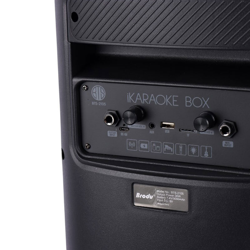اسپیکر بلوتوثی برودو BTS-2105 + میکروفون
