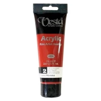 رنگ اکریلیک وستا 2 Burnt Sienna حجم 75 میلی لیتر