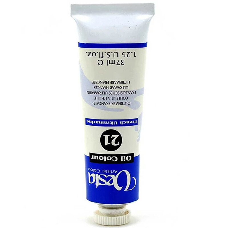 رنگ روغن وستا French Ultramarine 21 حجم 37 میلی لیتر