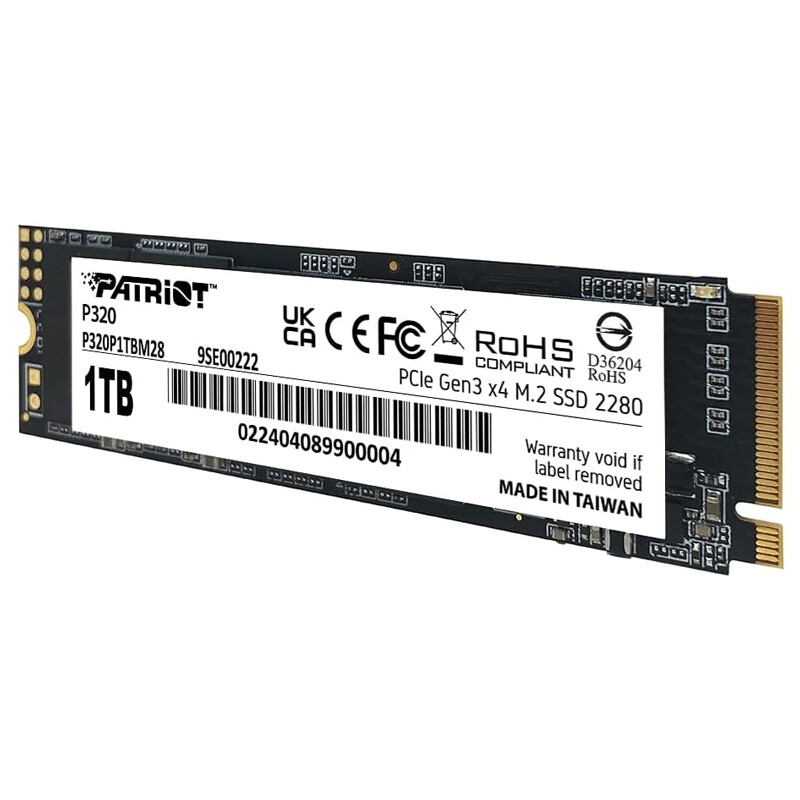 حافظه SSD پاتریوت Patriot P320 1TB M.2