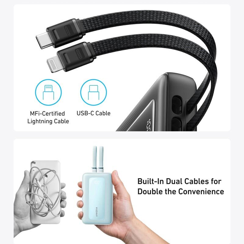 پاور بانک فست شارژ انکر Zolo A1681H11 30W ظرفیت 20000 میلی آمپر ساعت