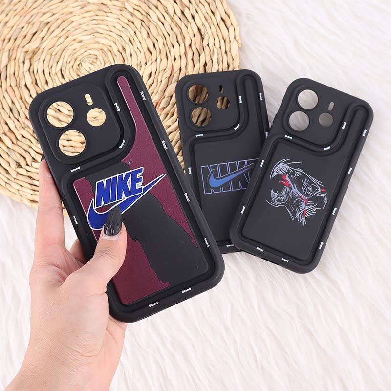 قاب سیلیکونی Brand شیائومی Redmi Note 14 طرح دار محافظ لنزدار