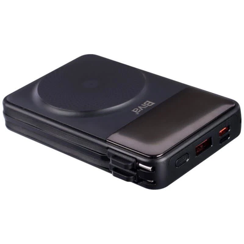 پاور بانک بی سیم فست شارژ بیوا BP-028 PD 22.5W ظرفیت 10000 میلی آمپر ساعت
