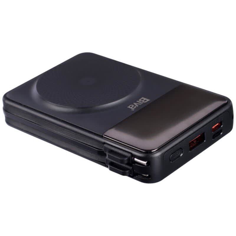 پاور بانک بی سیم فست شارژ بیوا BP-028 PD 22.5W ظرفیت 10000 میلی آمپر ساعت