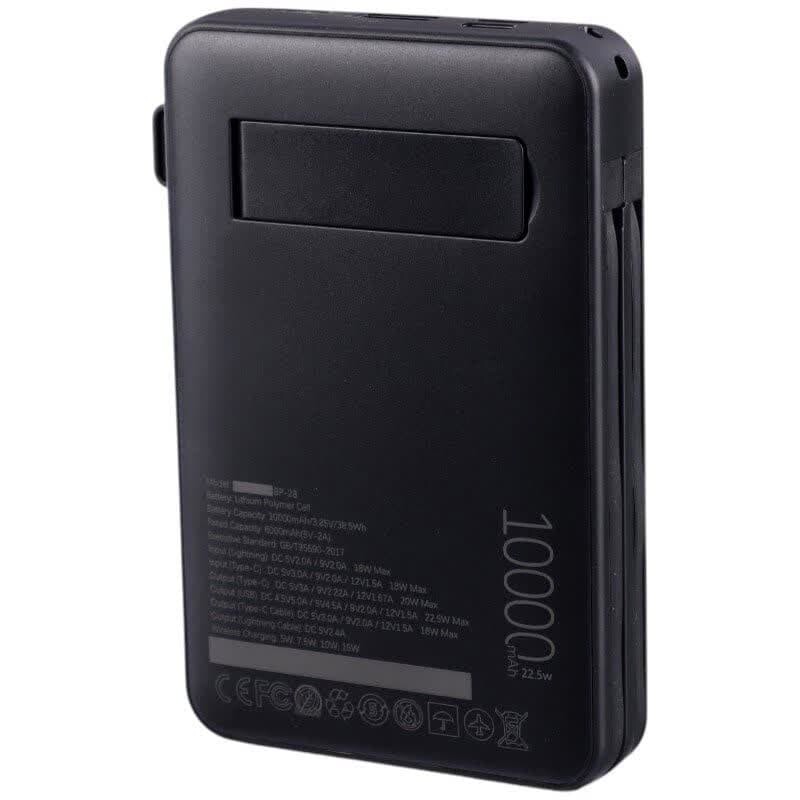 پاور بانک بی سیم فست شارژ بیوا BP-028 PD 22.5W ظرفیت 10000 میلی آمپر ساعت