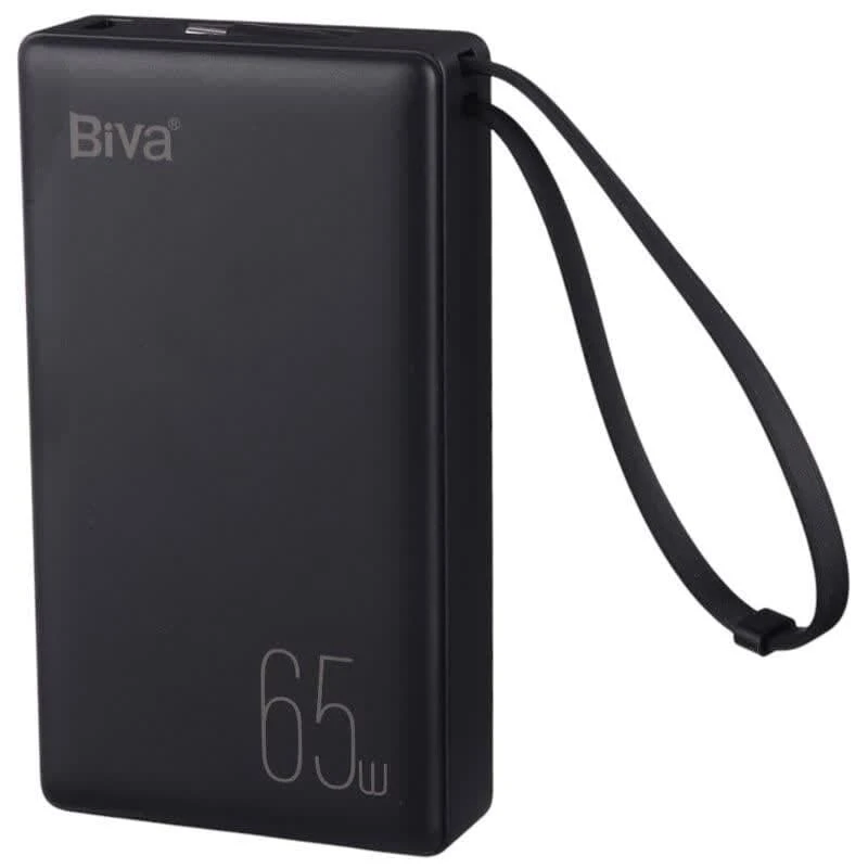 پاور بانک فست شارژ بیوا BP-025 PD 65W ظرفیت 20000 میلی آمپر ساعت