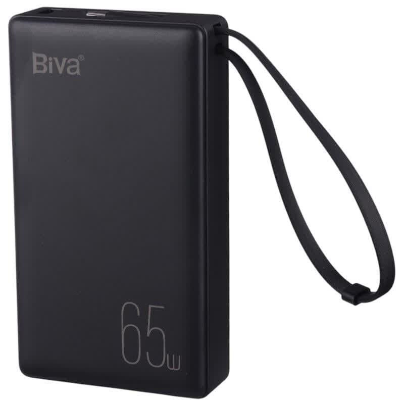 پاور بانک فست شارژ بیوا BP-025 PD 65W ظرفیت 20000 میلی آمپر ساعت