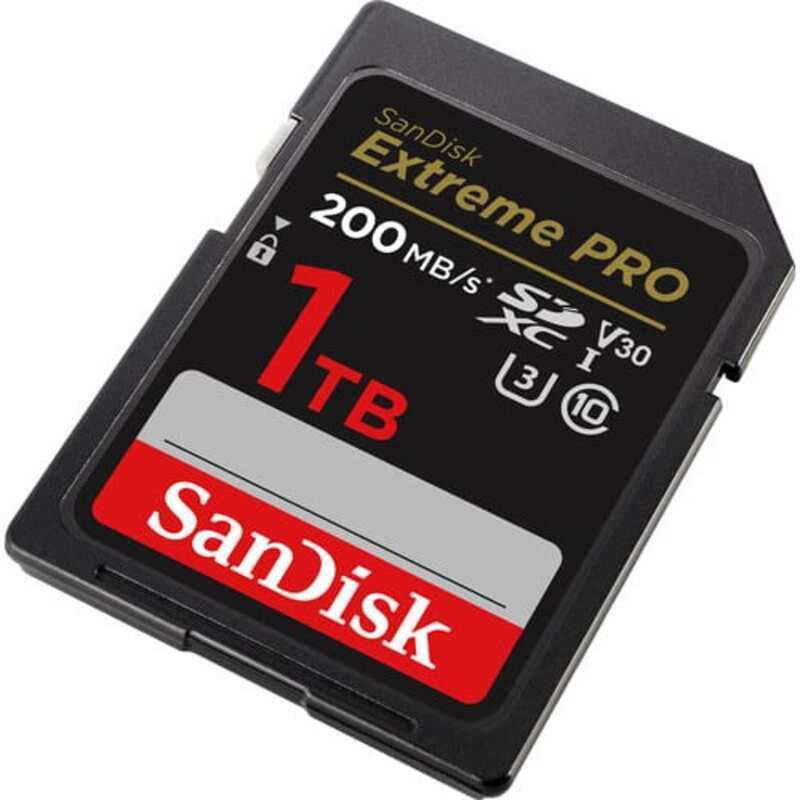 رم اس دی 1 ترابایت سن دیسک SanDisk 1TB Extreme Pro SDXC V30 U3 C10 200MB/s