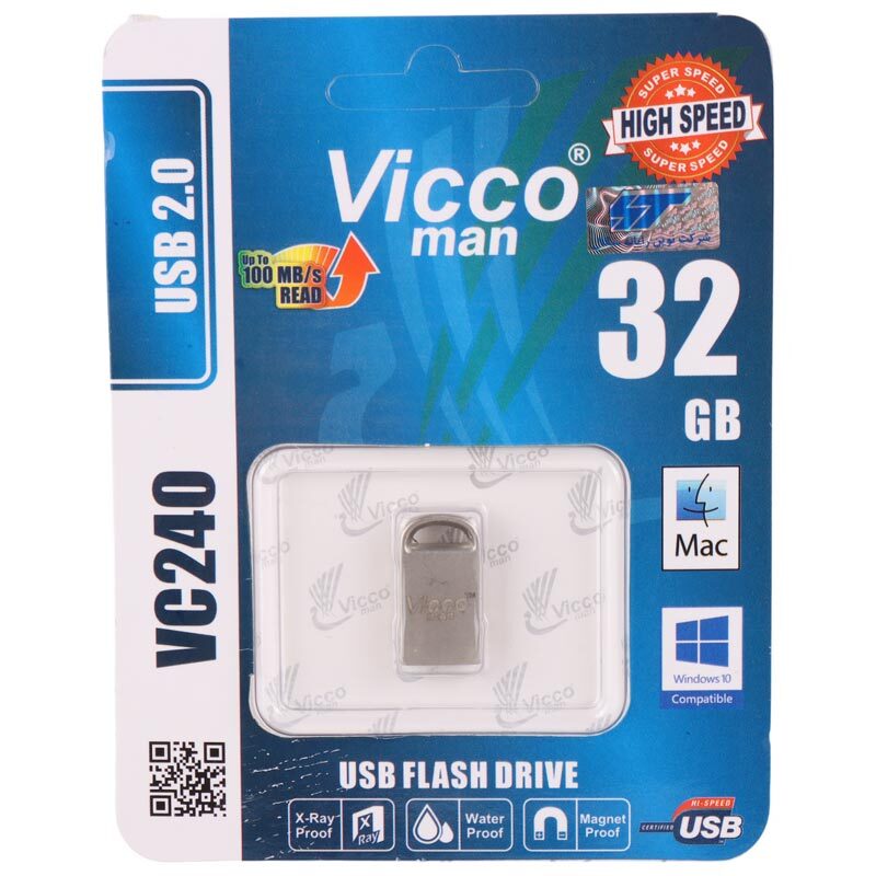 فلش 32 گیگ ویکومن ViccoMan VC240 USB2.0