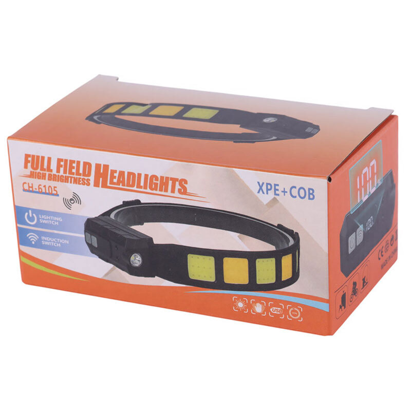 چراغ قوه پیشانی هدلایت شارژی H-6105