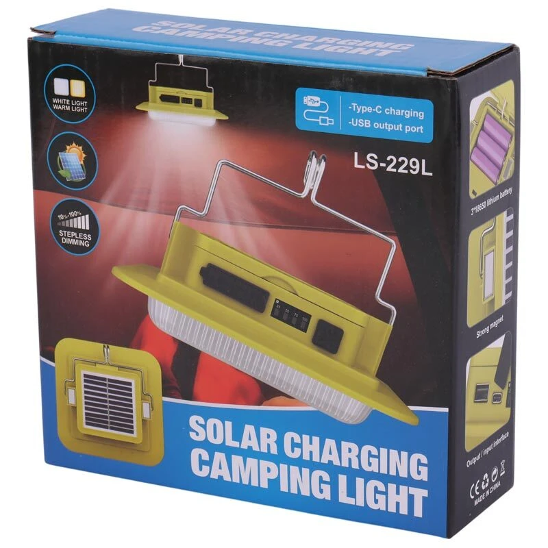 لامپ آویزدار شارژی خورشیدی LS-229L