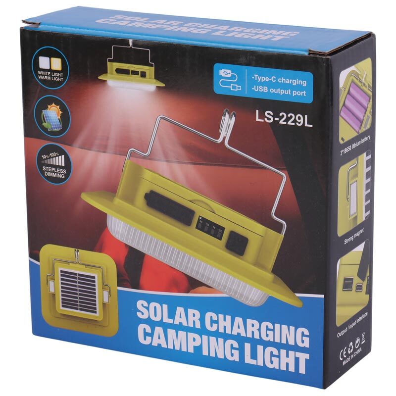 لامپ آویزدار شارژی خورشیدی LS-229L