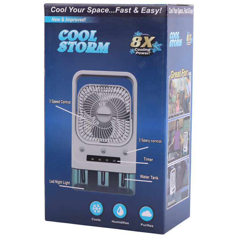 پنکه رومیزی رطوبت ساز Cool Storm