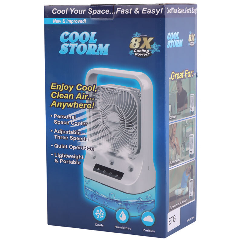 پنکه رومیزی رطوبت ساز Cool Storm