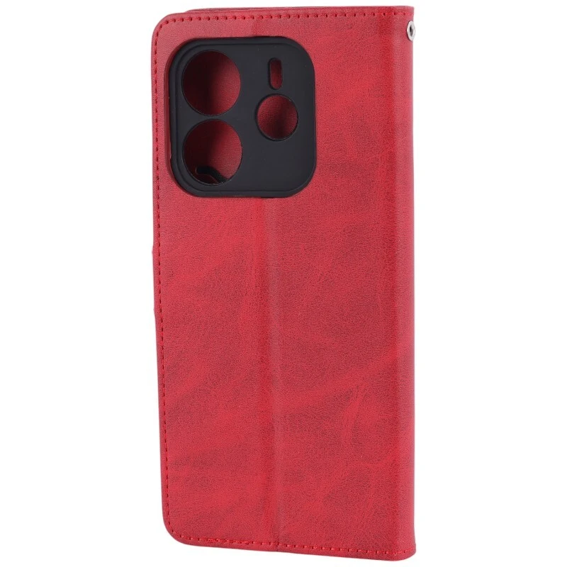 کیف چرمی مگنتی محافظ لنزدار شیائومی Redmi Note 14