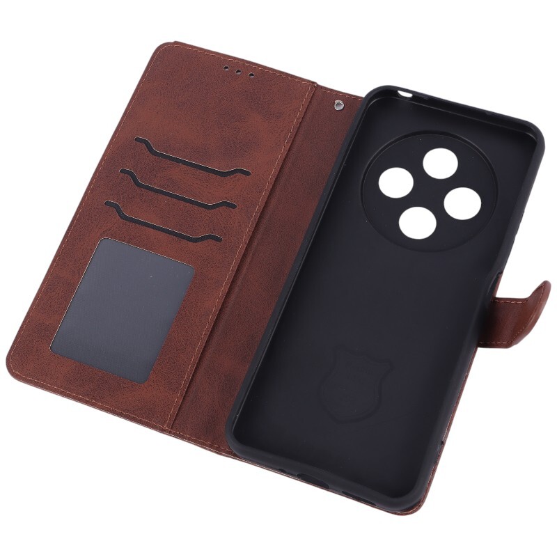 کیف چرمی مگنتی محافظ لنزدار شیائومی Redmi 14C / Poco C75