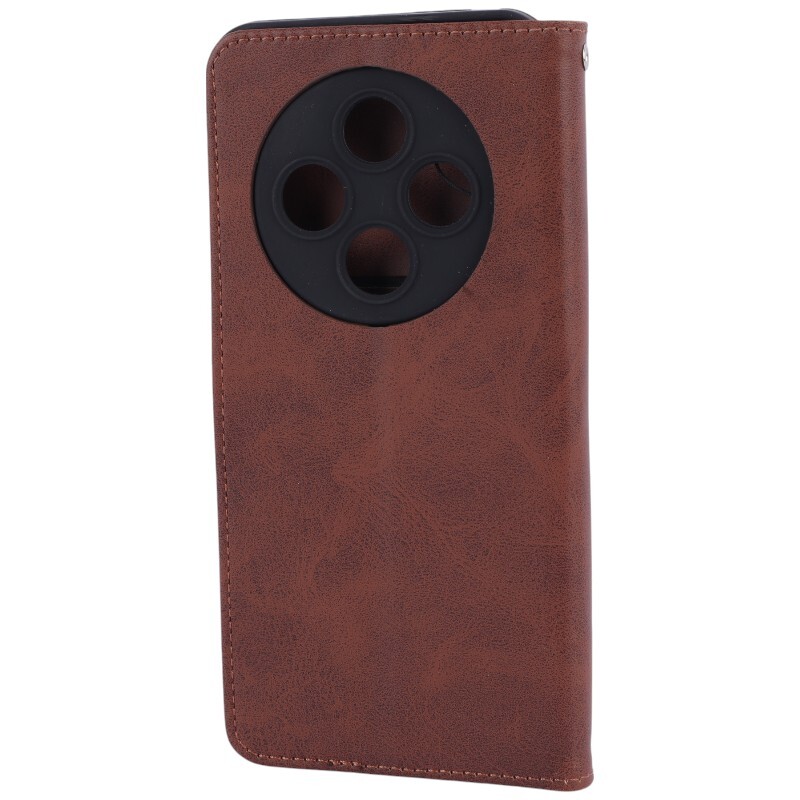 کیف چرمی مگنتی محافظ لنزدار شیائومی Redmi 14C / Poco C75