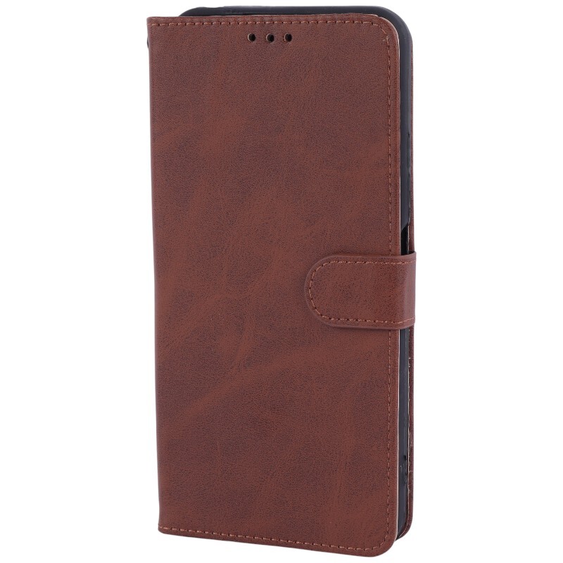 کیف چرمی مگنتی محافظ لنزدار شیائومی Redmi 14C / Poco C75