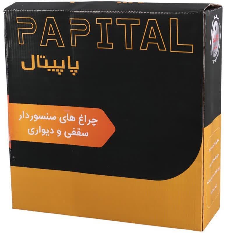 چراغ سقفی سنسوردار روکار پاپیتال