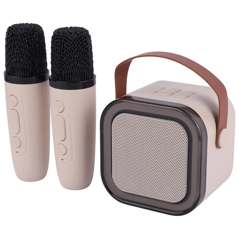 اسپیکر بلوتوثی Colorful Karaoke Sound System + میکروفون