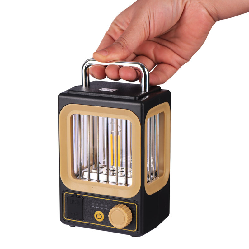 چراغ قوه فانوسی شارژی خورشیدی Hi Sheen HS-8039