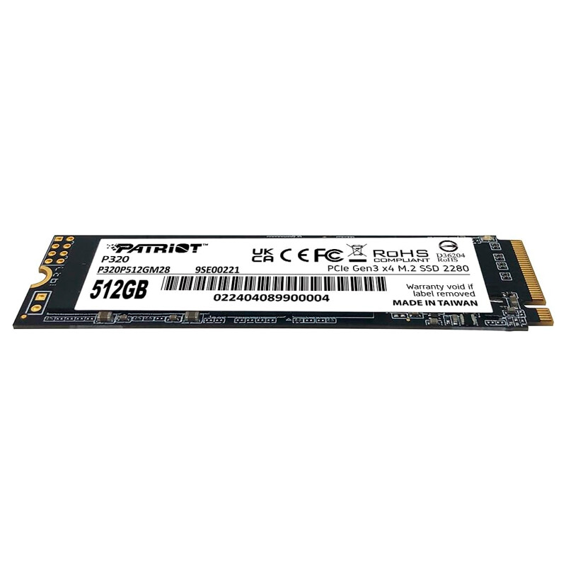 حافظه SSD پاتریوت Patriot P320 512GB M.2