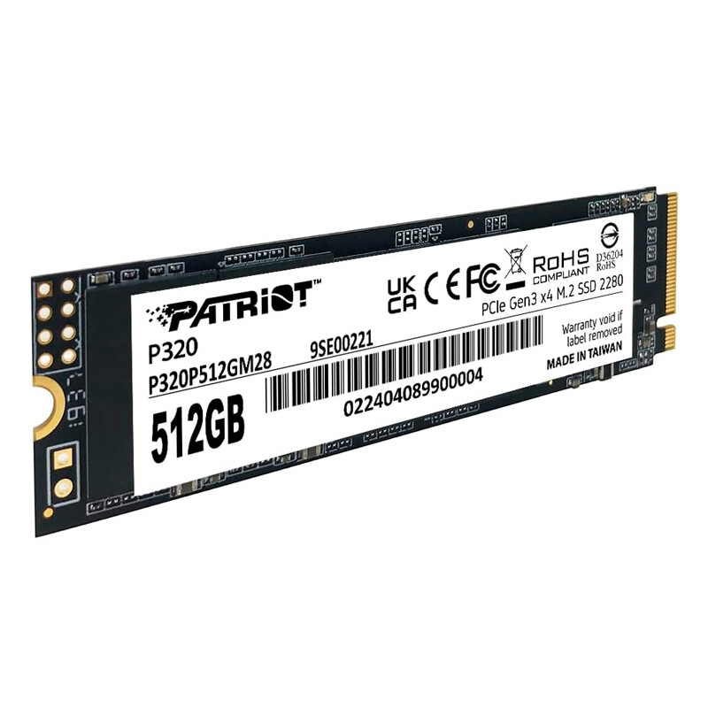 حافظه SSD پاتریوت Patriot P320 512GB M.2