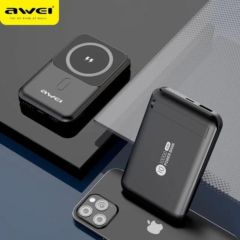 پاور بانک بی سیم فست شارژ اوی P139K PD 22.5W ظرفیت 10000 میلی آمپر ساعت