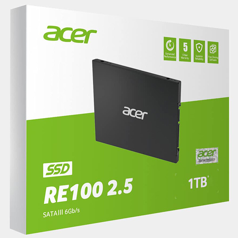 حافظه SSD ایسر Acer RE100 1TB