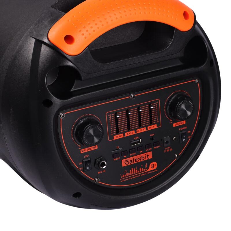 اسپیکر چمدانی بلوتوثی گلکس بیت GS-42 + میکروفون و ریموت کنترل