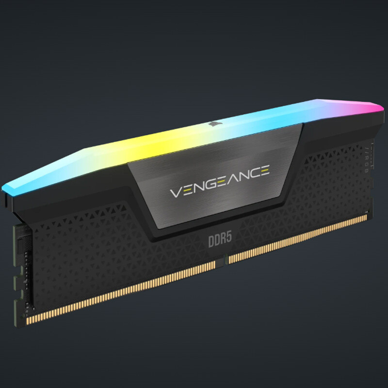 رم کامپیوتر Corsair Vengeance RGB DDR5 16GB 5200MHz CL40 Single
